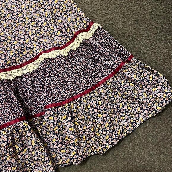 Vintage Gunne Sax Prairie Midi Dress - Picture 5 of 7